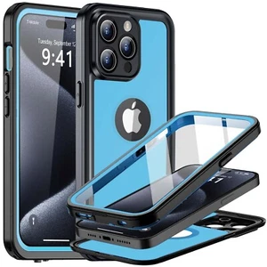 Waterproof Case For iPhone 15 / 14 Pro Max / 15 Plus Shockproof Tough Full Cover - Picture 1 of 13