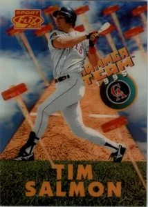 1995 Sportflix Hammer Team #HT18 Tim Salmon California Angels - Picture 1 of 2