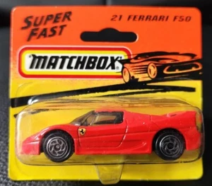 Matchbox Ferrari F50 1995 Ferrari Red - Bild 1 von 3