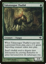 4x Tukatongue Thallid x4 - Conflux MTG Magic
