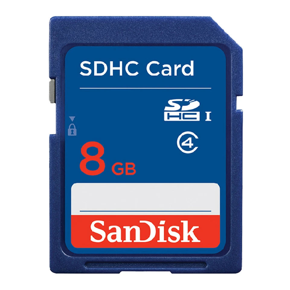 SanDisk C4 8GB U1 Ultra Memory SD SDHC Card - Image 1 of 1