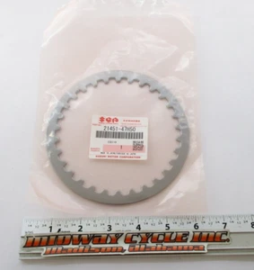SUZUKI GSXR1000 NEW OEM CLUTCH DRIVEN NO 4 PLATE 21451-47H50 GSXR GSX-R 1000 lm - Picture 1 of 5