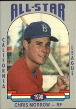 1990 California League All-Stars Cal League Cards #12 Chris Morrow
