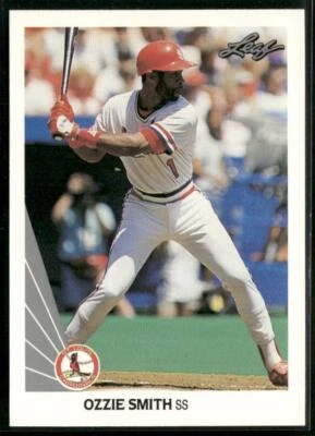 1990 Leaf #142 Ozzie Smith - Image 1 of 2