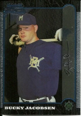1999 Bowman Chrome Bucky Jacobsen 324 Brewers - Image 1 of 2