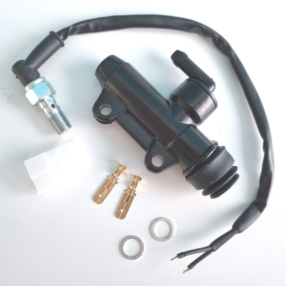 BREMSPUMPE HAUPTBREMSZYLINDER + BREMSLICHTSCHALTER MZ 125 SM SX RT ab BJ2000 NEU - Bild 1 von 1