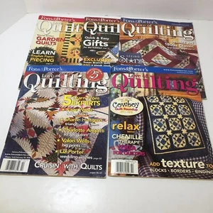 5 For the Love of Quilting Magazines Fons & Porter 2005-2008 - Picture 1 of 6