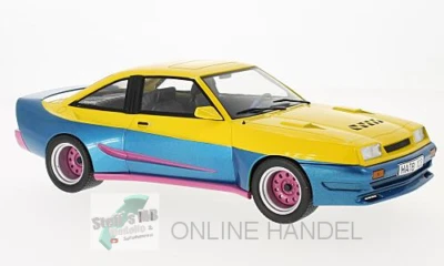 Opel Manta B Mattig gelb / blau 1991  1:18  Manta Manta  MCG18095 - Bild 1 von 2