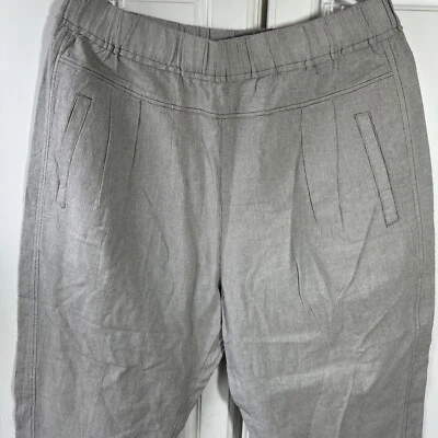 Pantalones Cortos Relajados Anthropologie Hei Hei Pin Rayas Talla M Costero Bohemio Foto 1 de 4