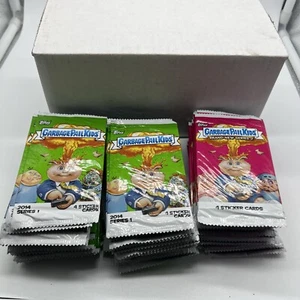 2014 Topps Serie 1 und 2 Garbage Pail Kinder fabrikversiegelt 4 Karten Pack Lot - Bild 1 von 9