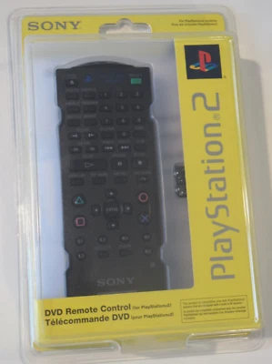 Sony Playstation 2 PS2 DVD Remote Control SCPH-10420 - NEW FACTORY SEALED - Image 1 of 4