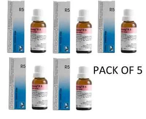 5xDr Reckeweg R5 Gastreu Drops 22ml Acidity Bloating Gas Indigestion Relief - Picture 1 of 3