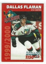 1999-00 Kelowna Rockets (WHL) Dallas Flaman