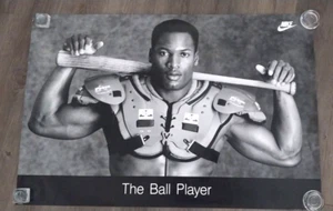 Poster 24 x 36 Vintage Originale 1988 Nike Bo Jackson "The Ball Player" - Foto 1 di 8