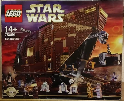 Lego Star Wars 75059 Sandcrawler 100% completo con figuras caja original BA Foto 1 de 3