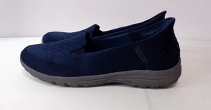 Skechers Slip Ins Reggae Fest 2.0 Guiding Light Damenschuhe Größe 10 marineblau 158698 - Bild 1 von 6