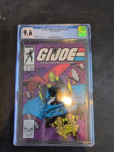 G.I. Joe, A Real American Hero #87 (6/89) Graded CGC 9.6 - Picture 1 of 3