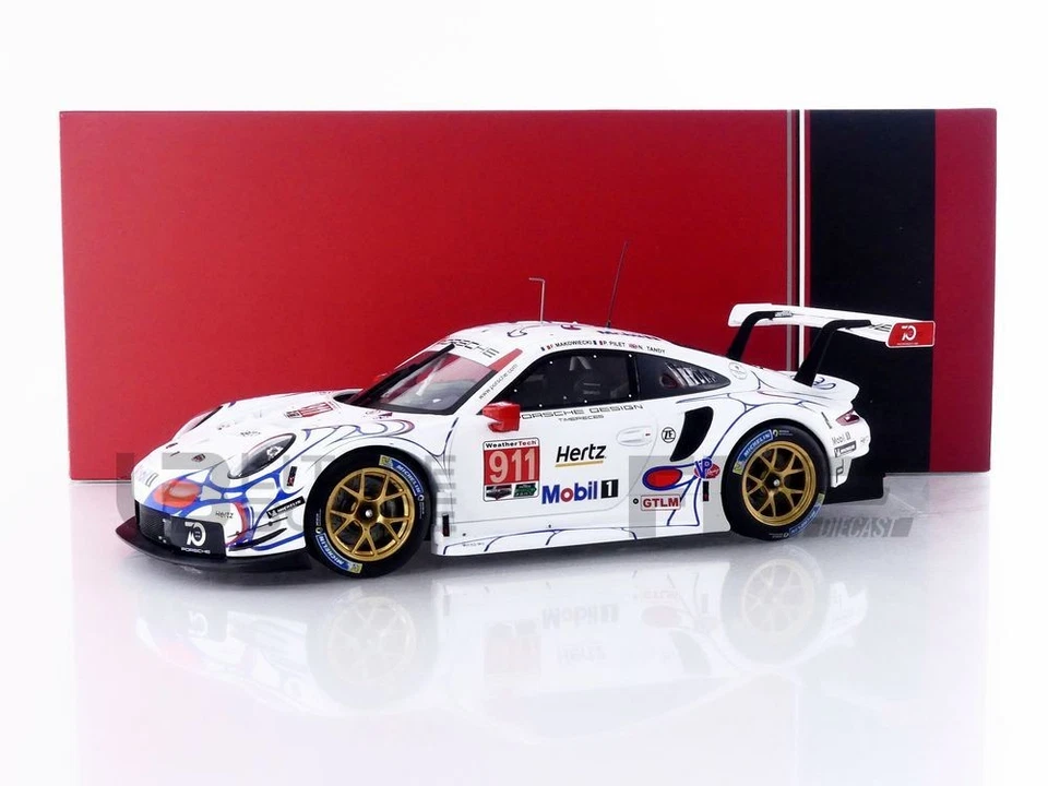 IXO 1/18 - PORSCHE 911 (991) RSR - PETIT LE MANS 2018 LET18010 Foto 1 de 1