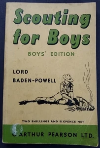 Scouting For Boys Boys' Edition by Lord Baden-Powell  Reprint 1956 - Illustrated - Bild 1 von 8