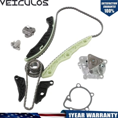 Kit de cadena de distribución bomba de agua para Dodge Avenger Chrysler 300 Sebring 2009-2010 EE. UU. Foto 1 de 4