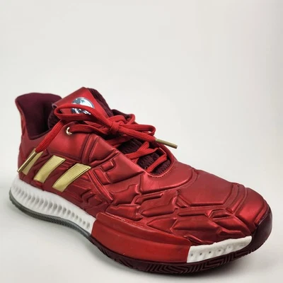 Adidas Marvel x Harden Iron Man inspired Basketball Shoes Size 6.5 Excellent - Image 1 of 4