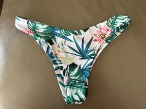 Women's Floral Bikini Bottoms Sz. M - Picture 1 of 2