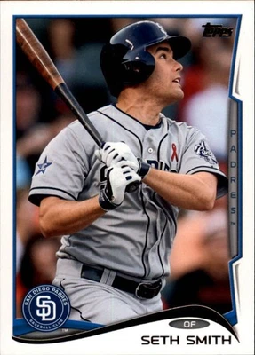 2014 Topps 更新棒球卡 #US81 Seth Smith — 第 1/2 张图片