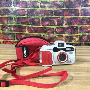 Canon Sure Shot WP-1 Weatherproof 32MM Film Camera w/ Case - Picture 1 of 10