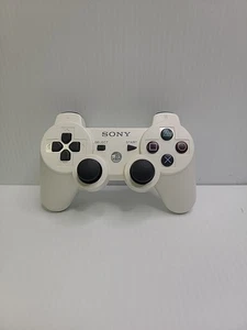 Sony Playstation 3 PS3 DualShock 3 (CECHZC2JCW) controller bianco gamepad - Foto 1 di 2