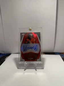 CJ STROUD 2023 SAGE #PKACJS PEACK PERFORMANCE AUTO RED (RC, AU - Picture 1 of 2