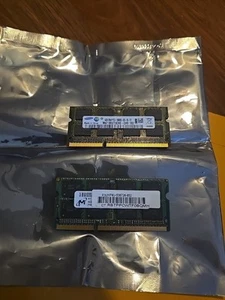 8GB (2x4GB) 1333 MHz PC3-10600 DDR3 Laptop SODIMM From Dell XT3 notebook - Picture 1 of 3