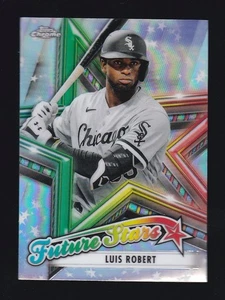 2021 Topps Chrome #FS-1 LUIS ROBERT Chicago White Sox FUTURE STARS Insert - Picture 1 of 2