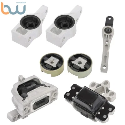 Motor & Trans Mount 7PCS Set For Volkswagen CC 2.0L Auto-Manual DCT Transmission - Image 1 of 4