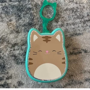 Original Squishmallows Squish-a-Longs Bag Clip In Green Mystery 3 Mini Squish - Imagen 1 de 4