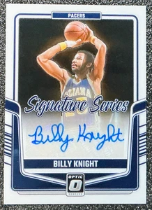 Billy Knight 2024-25 Panini Donruss Optic #SS-KNG Signature Series (AU) Pacers - Picture 1 of 2