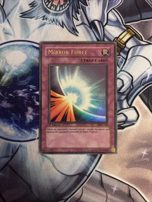 Yugioh TCG! Mirror Force MRD-138 Ultra Rare 1st Edition HP (AYL) - Image 1 of 4
