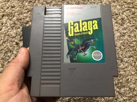 Galaga: Demons of Death (Nintendo NES, 1988) solo cartuccia e custodia testati
