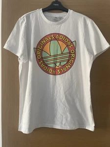 White Adidas T.Shirt Size 12 - Picture 1 of 6