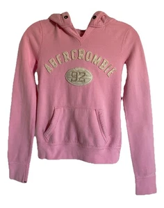 ABERCROMBIE Kids VINTAGE Y2K Pullover HOODIE Sweatshirt JACKET Size Large - Picture 1 of 5