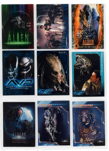 ONE Alien Legacy, or Alien vs Predator, or AVP: Requiem trading card set