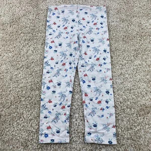 old navy youth girls large (10-12) floral full length leggings elastic waistband - Picture 1 of 5