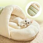 Warm Slipper Dog Bed Semi Closed Cat Nest Cat Bed Cave House Cat Tent for Cats