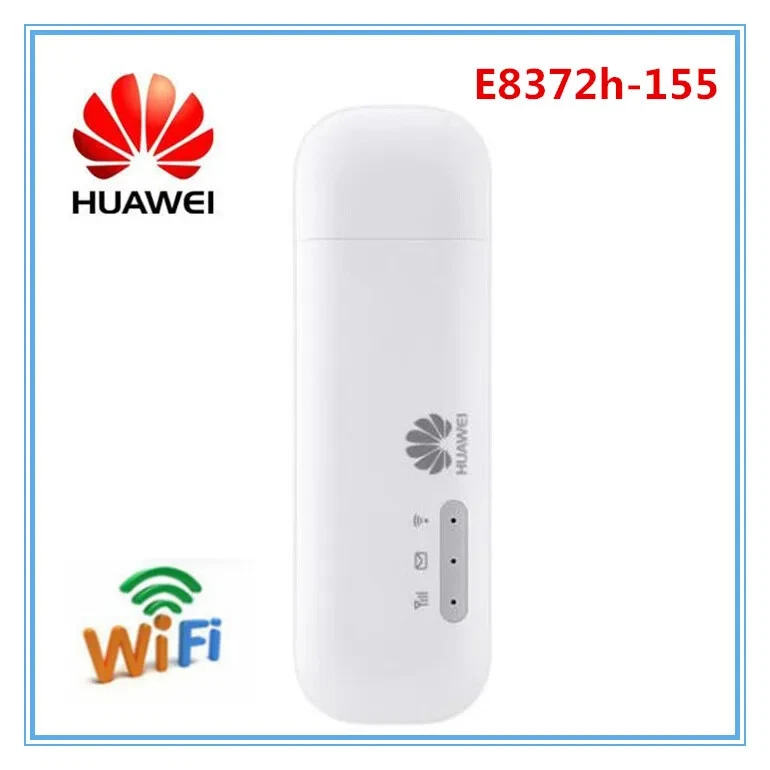 Huawei-E8372h-155 Unlocked Modem Router 150Mbps 4G LTE-Wireless WiFi USB Router - Image 1 of 4