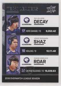 2020 Upper Deck Overwatch League Team Leaders Decay Shaz rOar #TL-10