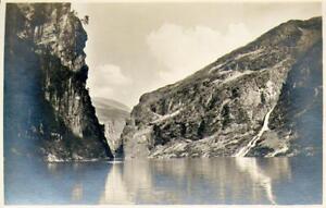 Germany Norway Arctic Postkarte Nr. 35/1927 Geirangerfjord, HDSG Nordlandfahrten