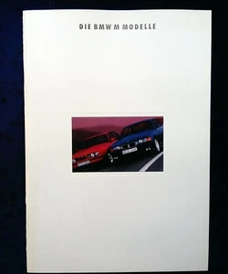 BMW 5er, E34 M5 und M5 Touring Prospekt 2.1993  umfangreich !!!...,mit 3er, M3 - Bild 1 von 10