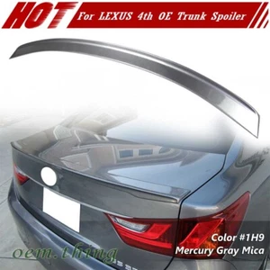 Painted #1H9 Fit FOR Lexus 4th GS350 GS200t GS450h 4DR OE Trunk Spoiler 13-20 - Picture 1 of 12