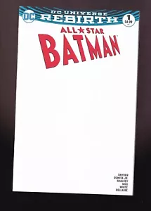 All-Star Batman 1 2015 DC Blank Cover Variant read description two covers - Picture 1 of 3