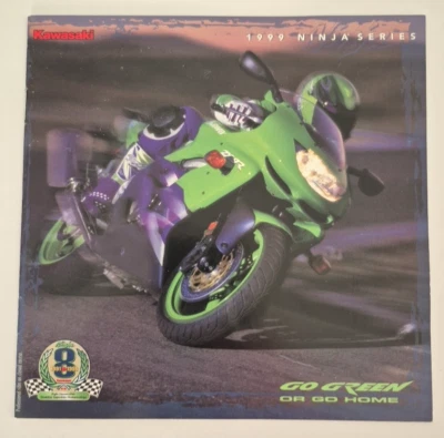 1999 Ninja Series Original Saleds Brochure — 第 1/4 张图片