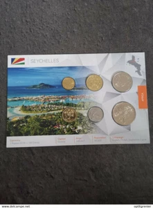 COIN SET / BLISTER MONNAIE SEYCHELLES - Picture 1 of 2